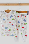 oklahoma organic cotton pajama set